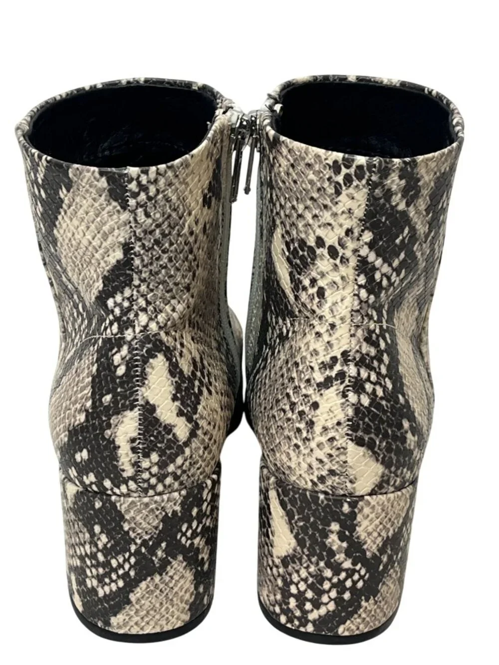 Madden Girl Snake Print Booties Size 6 Womens